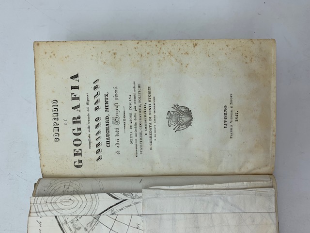 Compendio di geografia compilato sulle tracce dei Signori Adriano Balbi, Chauchard, Muntz ed altri dotti Geografi viventi